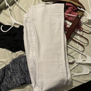 Flare white jeans, new with tags